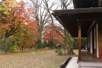 Garden at the site of the Kan-in no Miya Residence