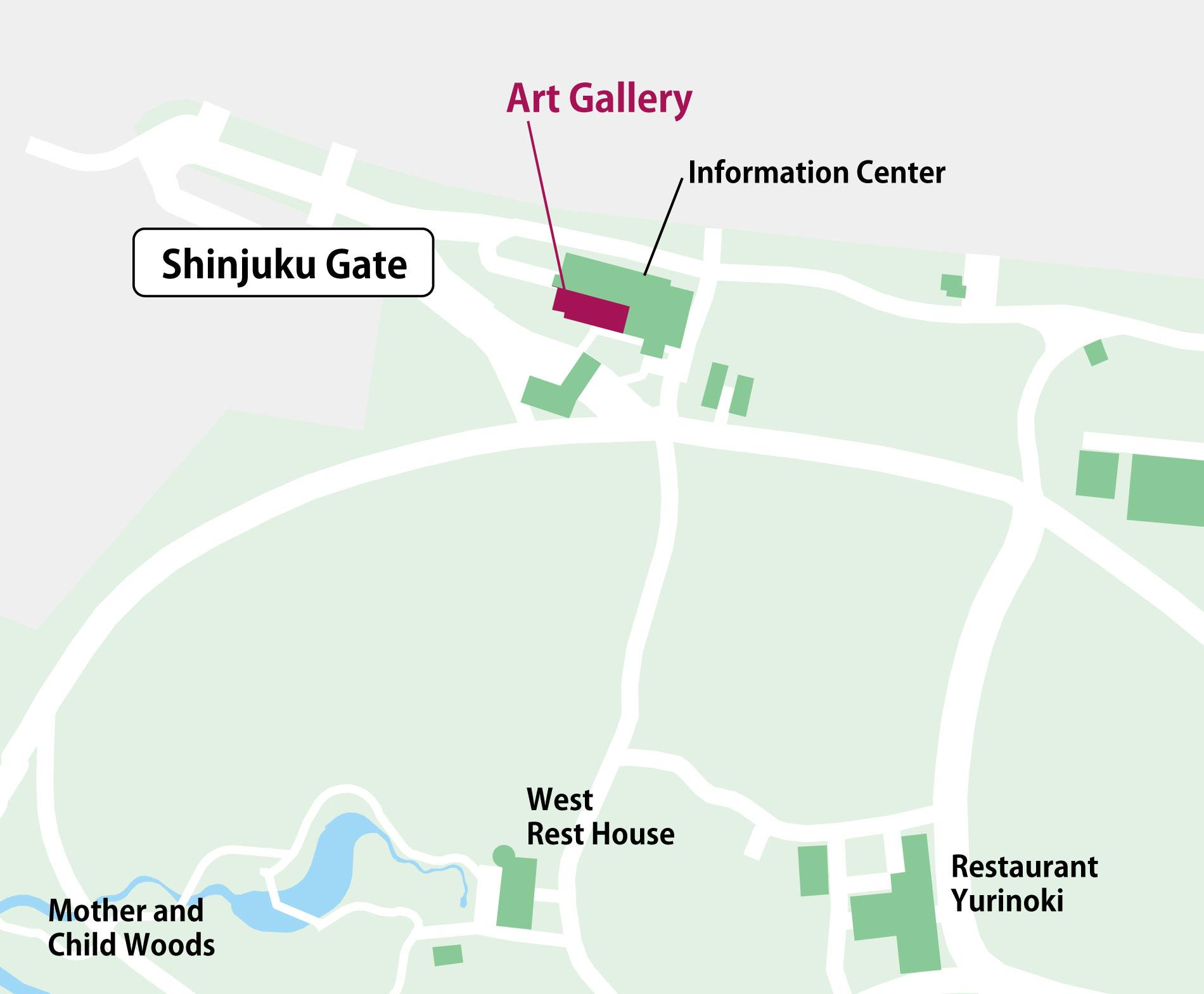 Art Gallery Location Map