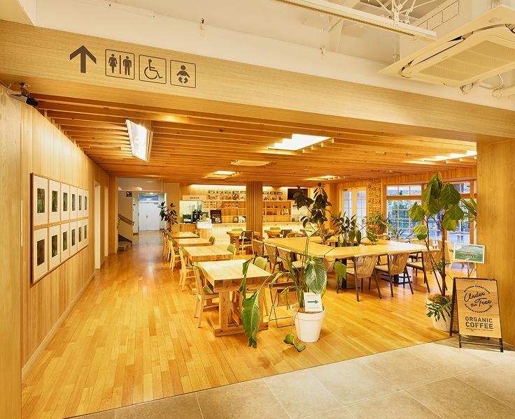 [写真]NATIONAL PARKS CAFÉ Under the Treeの入口です。