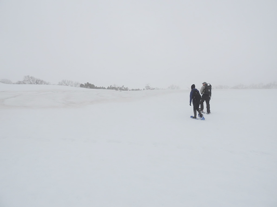 三の沼から四の沼の歩道状況
