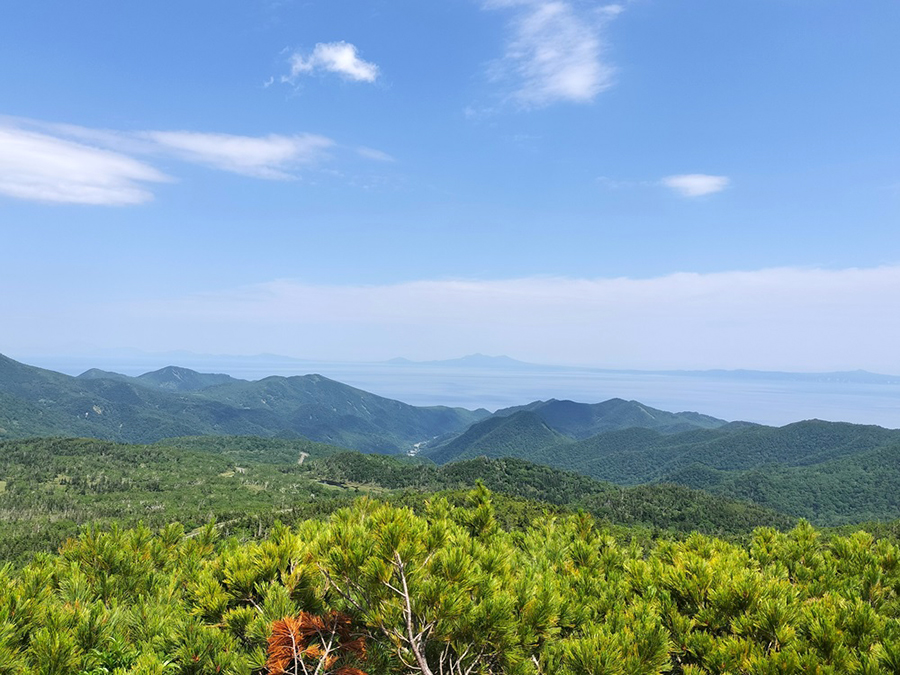 目梨望遥台から見える景色