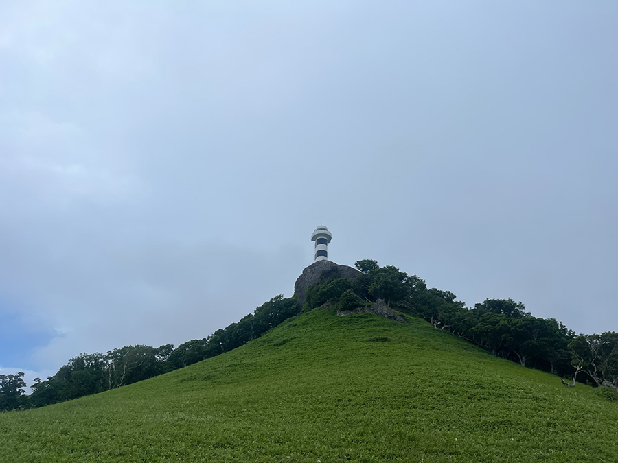 知床岬灯台の様子