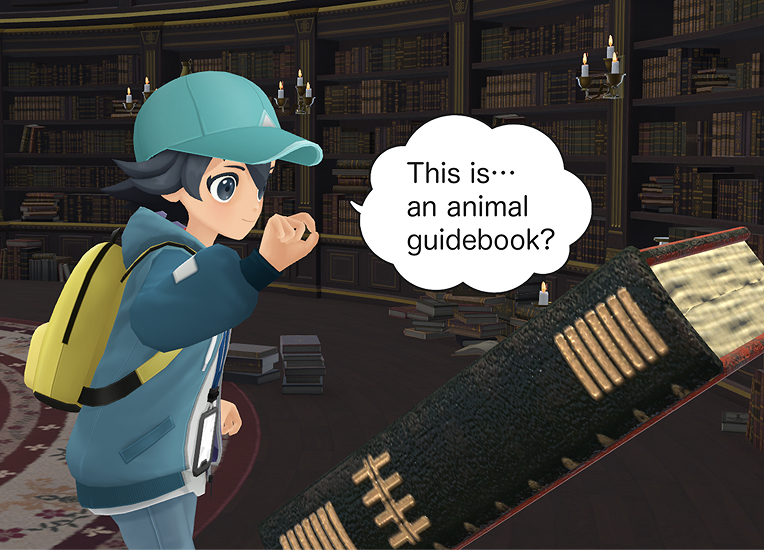“This is… an animal guidebook?”