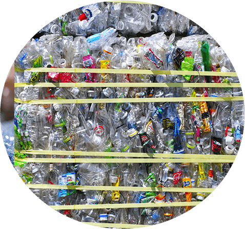 プラスチックのリサイクル回収