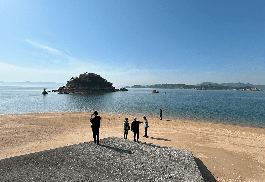 画像：海辺の風景