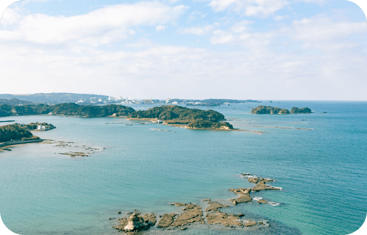 和歌山県田辺市の海